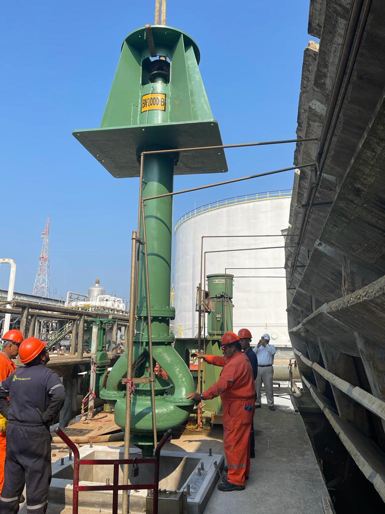 Izaje de bomba vertical BK-1000-B