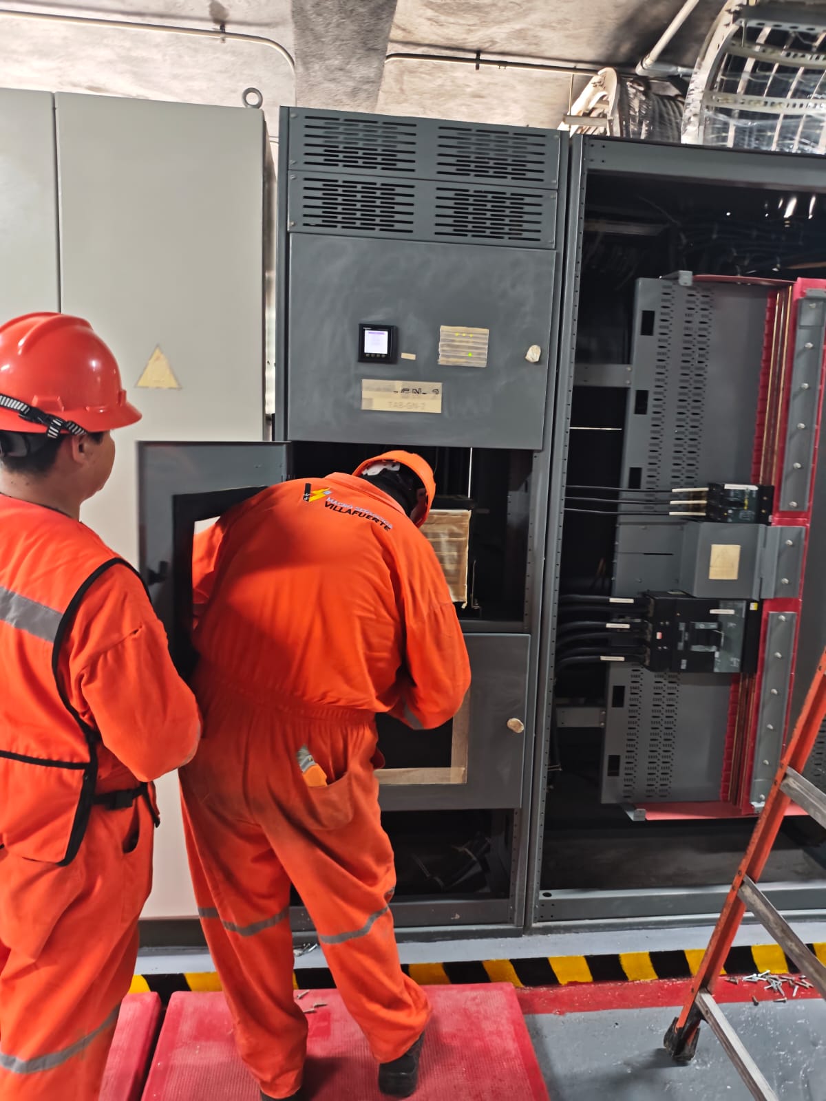 Intervención en variador de frecuencia hospitalario